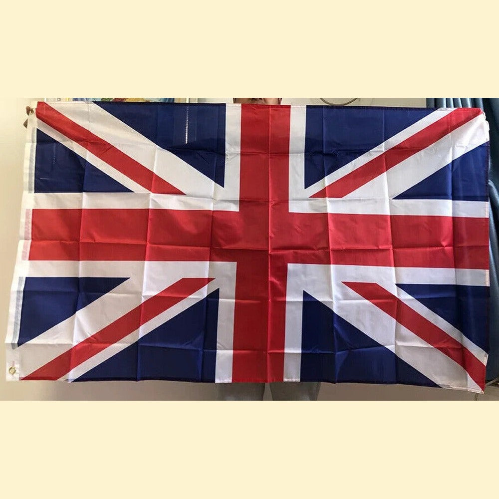 Flag of the United Kingdom Union Jack 3 ft x 5 ft NEW! Home & Garden:Yard, Garden & Outdoor Living:Décor:Flags Style Your Walls